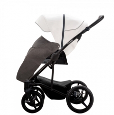 Детская коляска 2 в 1 Bebetto Torino TEX (110) (черная рама)